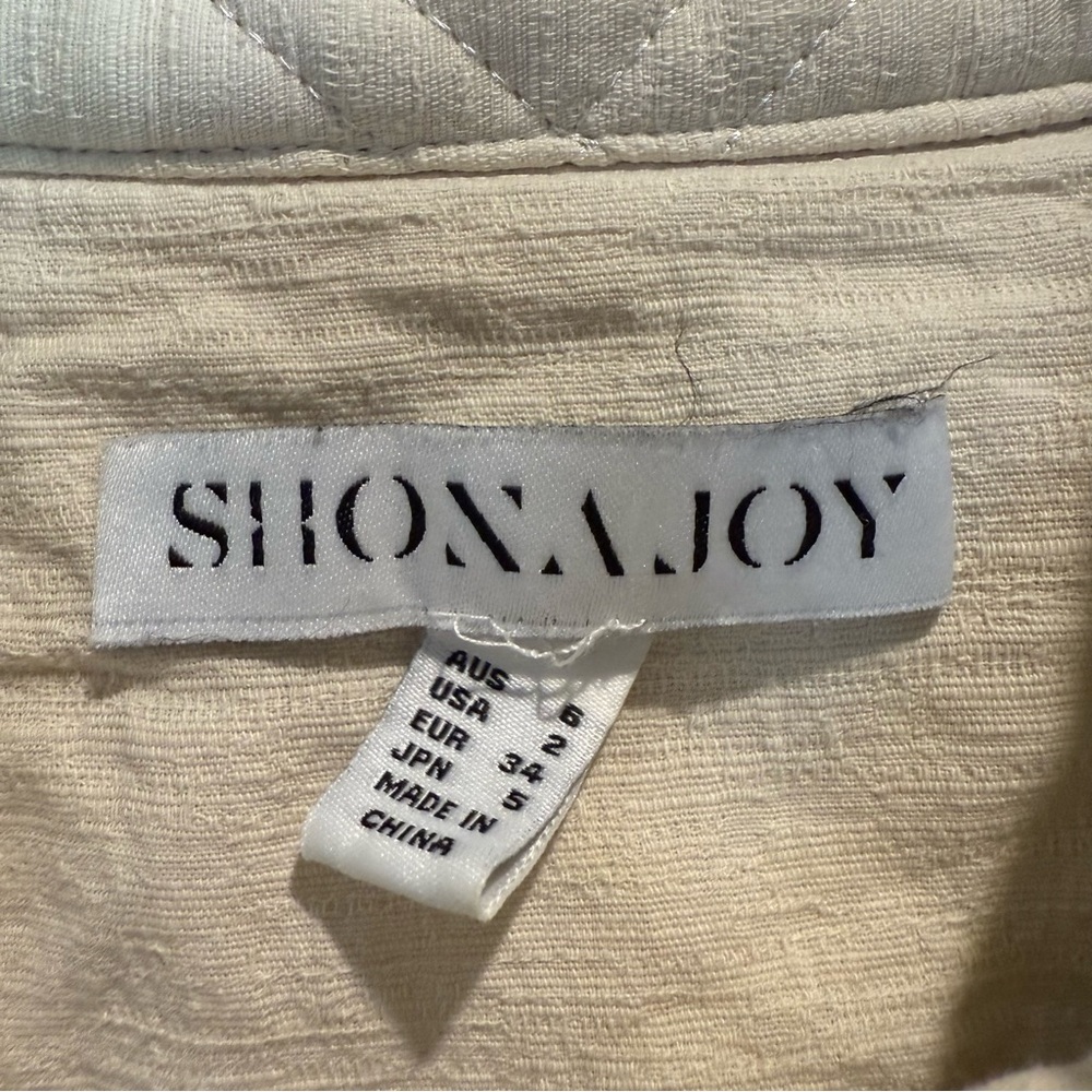 Shona Joy Alessia Oversized Quilted Jacket Shacket Small - Picture 5 of 6